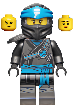 Минифигурка Lego Ninjago Nya - Secrets of the Forbidden Spinjitzu njo547 U